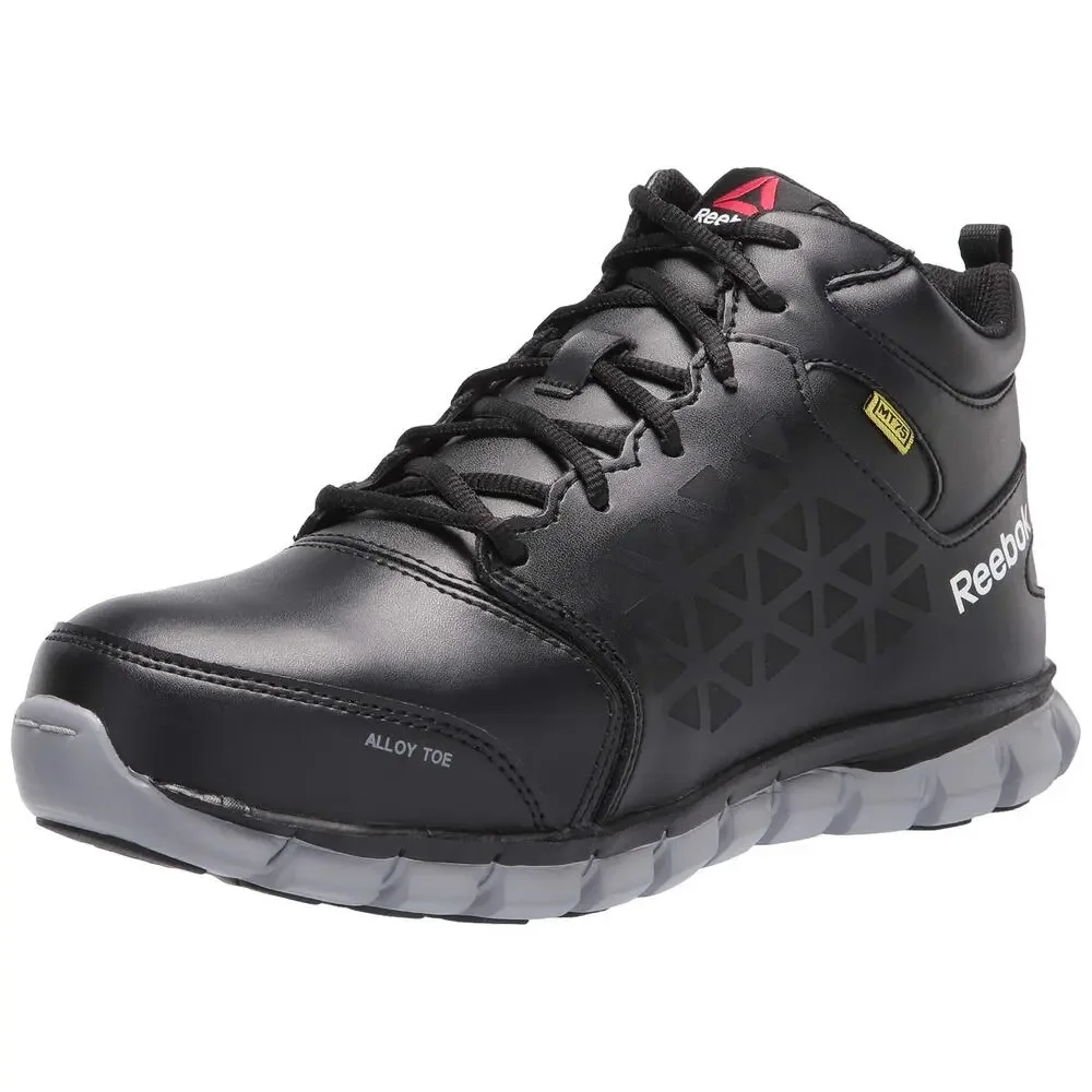REEBOK WORK SUBLITE CUSHION WORK WATERPROOF MID COMPOSITE TOE WOMEN'S , 12  US